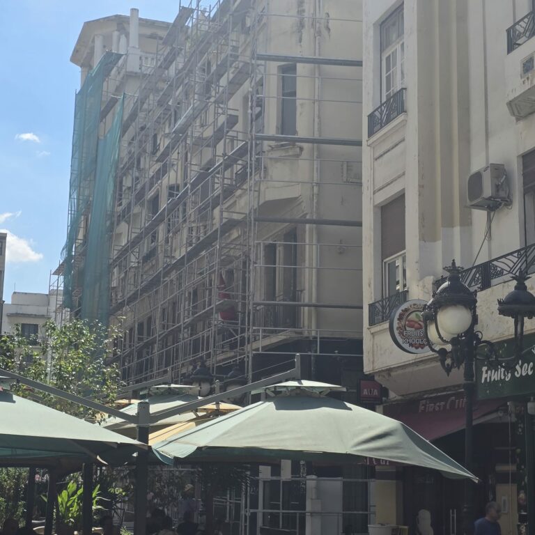 Chantier Avenue Hbib Bourgiba Tunisie