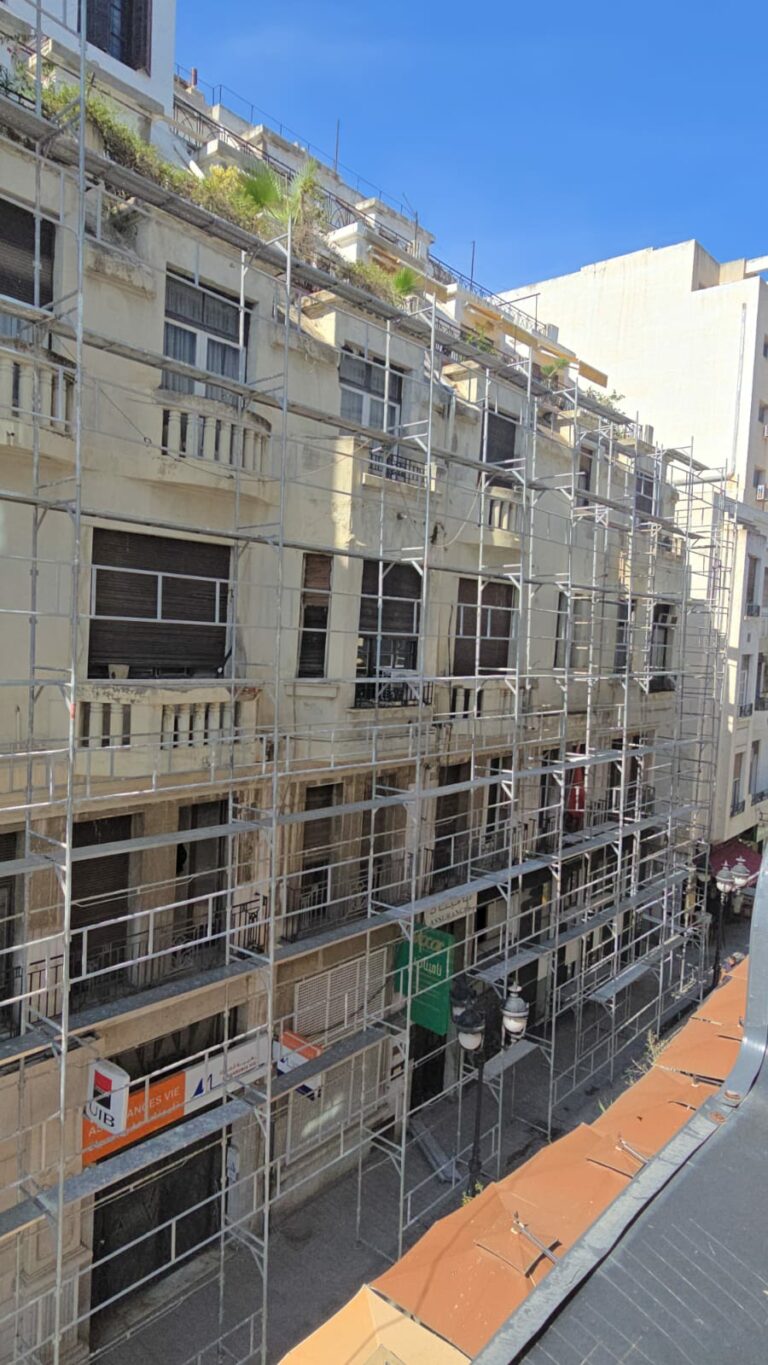 Chantier Avenue Hbib Bourgiba Tunisie