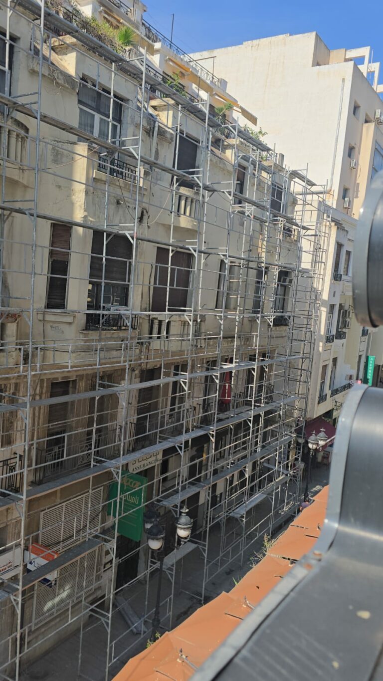 Chantier Avenue Hbib Bourgiba Tunisie