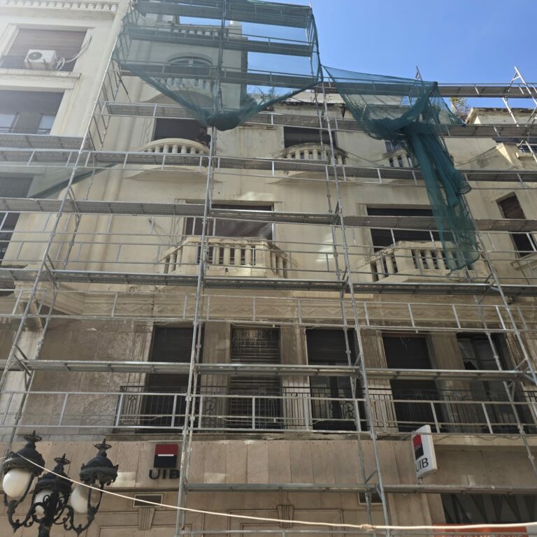 Chantier Avenue Hbib Bourgiba Tunisie
