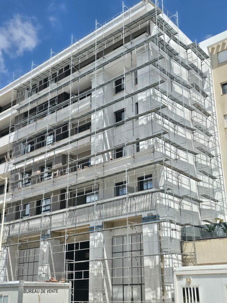 Chantier Jardin du Carthage Tunisie